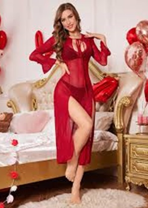 Lingerie Gown - Calyra